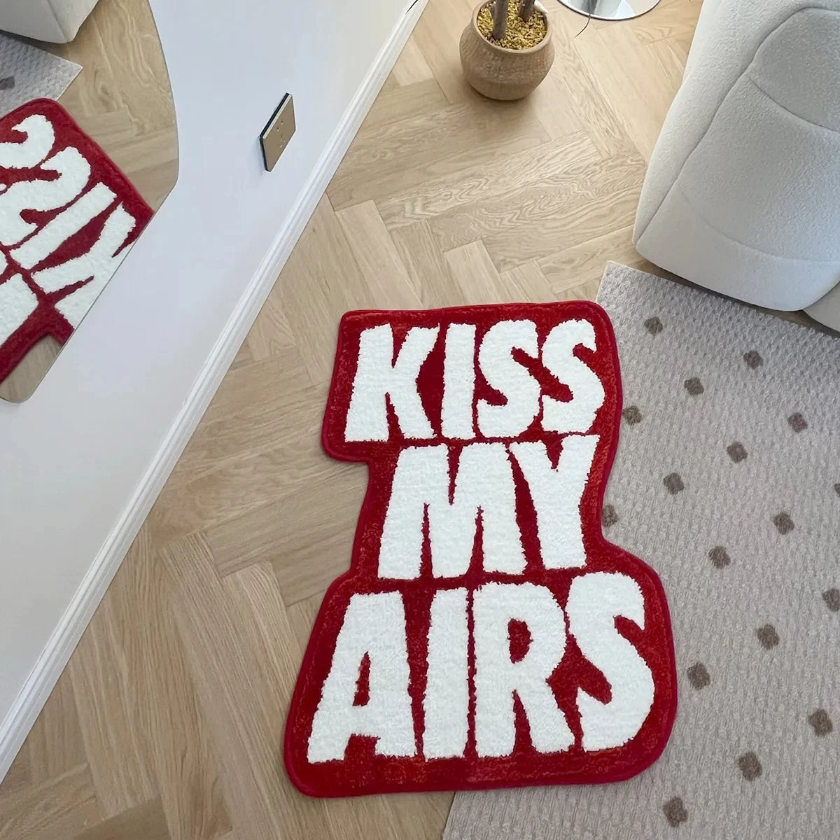 Kiss My Airs Vloerkleed